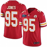 Men & Women & Youth Kansas City Chiefs 95 Chris Jones Red 2023 Super Bowl LVII Vapor Limited Jersey,baseball caps,new era cap wholesale,wholesale hats